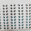 Load image into Gallery viewer, Adhesive Resin Eyes for Clays Multicolor STY R117 (X-SM - PP) 72Pairs