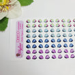 Load image into Gallery viewer, Adhesive Resin Eyeshadows for Clays Multicolor STY R116 (SM - P) 64Pairs