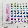 Load image into Gallery viewer, Adhesive Resin Eyeshadows for Clays Multicolor STY R116 (SM - P) 64Pairs