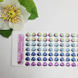 Load image into Gallery viewer, Adhesive Resin Eyeshadows for Clays Multicolor STY R116 (MED - M) 49 Pairs
