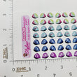 Load image into Gallery viewer, Adhesive Resin Eyeshadows for Clays Multicolor STY R116 (MED - M) 49 Pairs
