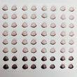 Load image into Gallery viewer, Adhesive Resin Eyeshadows for Clays Multicolor STY R092 (PP / X-SM) 64 Pairs