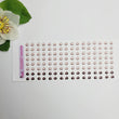 Load image into Gallery viewer, Adhesive Resin Eyeshadows for Clays Multicolor STY R092 (PP / X-SM) 64 Pairs