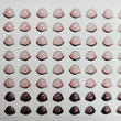 Load image into Gallery viewer, Adhesive Resin Eyeshadows for Clays Multicolor STY R092 (P / SM) 64 Pairs
