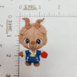Load image into Gallery viewer, 552 The Beast 3 Clay Doll for Bow-Center, Jewelry Charms, Accessories, and More
