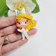 Load image into Gallery viewer, 323 Lilly Belle Clay Doll for Bow-Center, Jewelry Charms, Accessories, and More