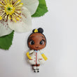 Load image into Gallery viewer, 259 Jada Clay Doll for Bow-Center, Jewelry Charms, Accessories, and More