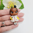 Load image into Gallery viewer, 259 Jada Clay Doll for Bow-Center, Jewelry Charms, Accessories, and More