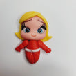 Load image into Gallery viewer, 088 Bubbles Clay Doll for Bow-Center, Jewelry Charms, Accessories, and More
