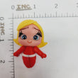 Load image into Gallery viewer, 088 Bubbles Clay Doll for Bow-Center, Jewelry Charms, Accessories, and More