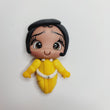 Load image into Gallery viewer, 090 Buttercup Clay Doll for Bow-Center, Jewelry Charms, Accessories, and More