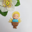 Load image into Gallery viewer, 271 Jesus Clay Doll for Bow-Center, Jewelry Charms, Accessories, and More