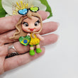 Load image into Gallery viewer, 479 Rafaela Clay Doll for Bow-Center, Jewelry Charms, Accessories, and More