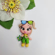 Load image into Gallery viewer, 390 Mikaela Clay Doll for Bow-Center, Jewelry Charms, Accessories, and More
