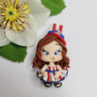 Load image into Gallery viewer, 349 Mackenzie Clay Doll for Bow-Center, Jewelry Charms, Accessories, and More