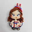 Load image into Gallery viewer, 349 Mackenzie Clay Doll for Bow-Center, Jewelry Charms, Accessories, and More