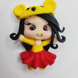 Load image into Gallery viewer, 574 Winnie Lola 2 Clay Doll for Bow-Center, Jewelry Charms, Accessories, and More