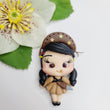 Load image into Gallery viewer, 096 Camryn Clay Doll for Bow-Center, Jewelry Charms, Accessories, and More