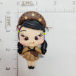 Load image into Gallery viewer, 096 Camryn Clay Doll for Bow-Center, Jewelry Charms, Accessories, and More