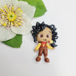 Load image into Gallery viewer, 029 Antonio 2 Clay Doll for Bow-Center, Jewelry Charms, Accessories, and More