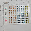 Load image into Gallery viewer, Adhesive Resin Eyes for Clays Multicolor KKA 602NA - 50 Pairs(P) (Small)