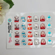 Load image into Gallery viewer, Adhesive Resin Backpack #3 for Clays Multicolor 24UN - 1.5 cm