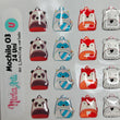Load image into Gallery viewer, Adhesive Resin Backpack #3 for Clays Multicolor 24UN - 1.5 cm