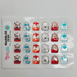 Load image into Gallery viewer, Adhesive Resin Backpack #3 for Clays Multicolor 24UN - 1.5 cm