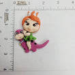 Load image into Gallery viewer, 450 Peebles & Dino Clay Doll for Bow-Center, Jewelry Charms, Accessories, and More