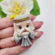 Load image into Gallery viewer, 175 Dumbledore Clay Doll for Bow-Center, Jewelry Charms, Accessories, and More