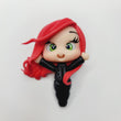 Load image into Gallery viewer, 265 Jean Grey Clay Doll for Bow-Center, Jewelry Charms, Accessories, and More