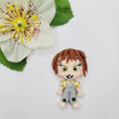 Load image into Gallery viewer, 193 Ellie UP Clay Doll for Bow-Center, Jewelry Charms, Accessories, and More