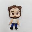 Load image into Gallery viewer, 593 Wolverine Clay Doll for Bow-Center, Jewelry Charms, Accessories, and More