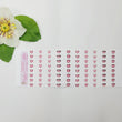 Load image into Gallery viewer, Adhesive Resin Mouth for Clays Multicolor STY R109 P (SM) 80 Units