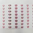 Load image into Gallery viewer, Adhesive Resin Mouth for Clays Multicolor STY R109 P (SM) 80 Units