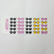 Load image into Gallery viewer, Adhesive Resin Sunglasses for Clays Multicolor STY O009 3cm (SM) 25 Units