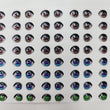 Load image into Gallery viewer, Adhesive Resin Eyes for Clays Multicolor STY R107 PP (X-SM) 64Pairs