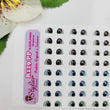 Load image into Gallery viewer, Adhesive Resin Eyes for Clays Multicolor STY R119 PP (X-SM) 72 Pairs