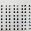 Load image into Gallery viewer, Adhesive Resin Eyes for Clays Multicolor STY R119 PP (X-SM) 72 Pairs