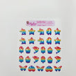 Load image into Gallery viewer, Adhesive Resin POP IT Combo for Clays Multicolor 1.5cm (SM) 27 Units
