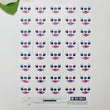 Load image into Gallery viewer, Adhesive Resin Eyes for Clays - Stitch MINI 0,7 cm 40 Pairs