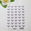 Load image into Gallery viewer, Adhesive Resin Eyes for Clays - Stitch MINI 0,7 cm 40 Pairs