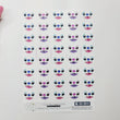 Load image into Gallery viewer, Adhesive Resin Eyes for Clays - Stitch MINI 0,7 cm 40 Pairs