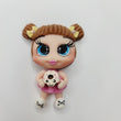 Load image into Gallery viewer, 612 Lolitta Clay Doll for Bow-Center, Jewelry Charms, Accessories, and More