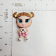 Load image into Gallery viewer, 612 Lolitta Clay Doll for Bow-Center, Jewelry Charms, Accessories, and More