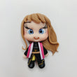 Load image into Gallery viewer, 616 Anna Clay Doll for Bow-Center, Jewelry Charms, Accessories, and More