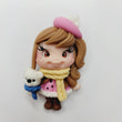 Load image into Gallery viewer, 622 Paris 2 Clay Doll for Bow-Center, Jewelry Charms, Accessories, and More