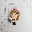 Load image into Gallery viewer, 622 Paris 2 Clay Doll for Bow-Center, Jewelry Charms, Accessories, and More