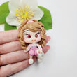 Load image into Gallery viewer, 626 Nila Clay Doll for Bow-Center, Jewelry Charms, Accessories, and More