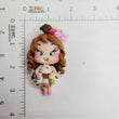 Load image into Gallery viewer, 629 Lorelei Clay Doll for Bow-Center, Jewelry Charms, Accessories, and More